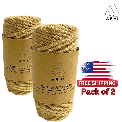 Pack arhi 100ft natural jute - arhi,