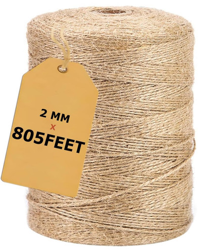 Natural jute twine string - natural,