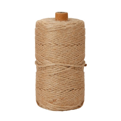 Thick natural jute twine - 3-mm,
