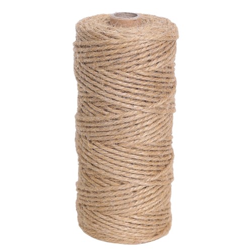 Natural jute twine 328ft - natural,