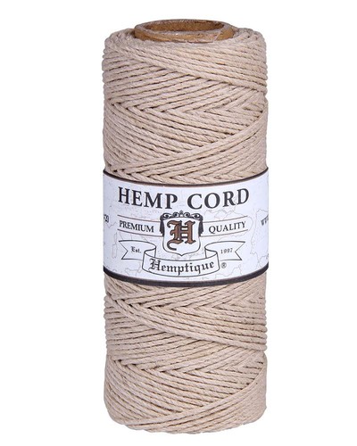 100 hemp cord spool - cord, 62.5