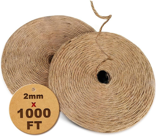 1000ft natural jute - 1000ft, twine