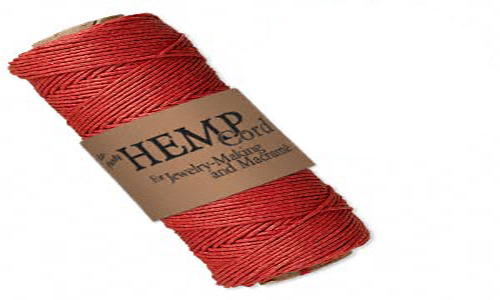 205ft roll red natural hemp - 205ft, of