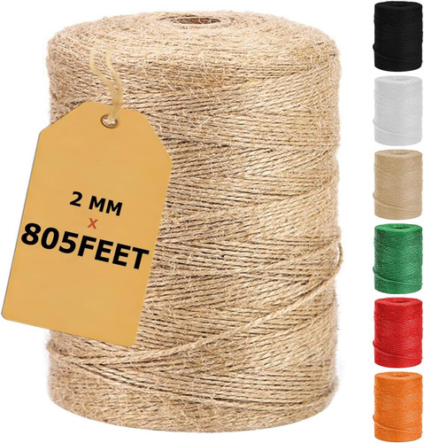 805ft natural jute twine - 805ft,