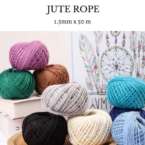 Natural jute rope - natural,