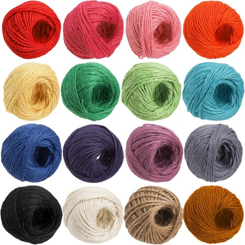 Rolls colored jute - jute, twine