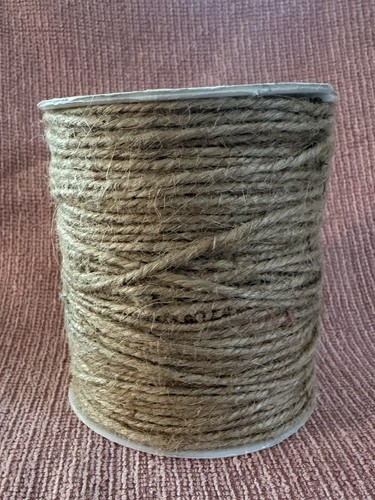 Natural jute twine 600ft - jute,